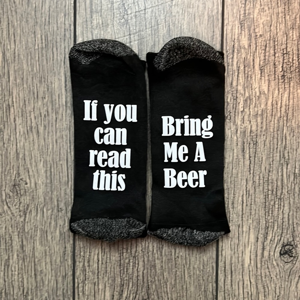 Bring Me A Beer Socks